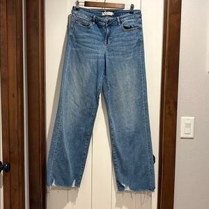 Stylish Blue Wide leg Women's Jeans from the Buckle